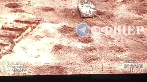 Ukrainian Soldier Throws Grenade into a Russian APC