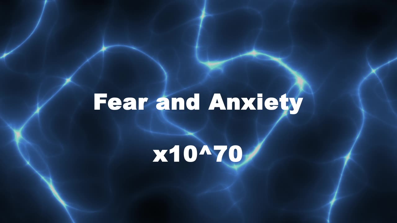 Amplified Reiki [AR] for Fear and Anxiety - 10^70 x Stronger Energy