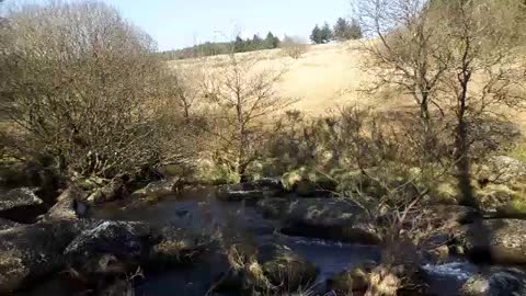 Beautiful river . Wildcamping
