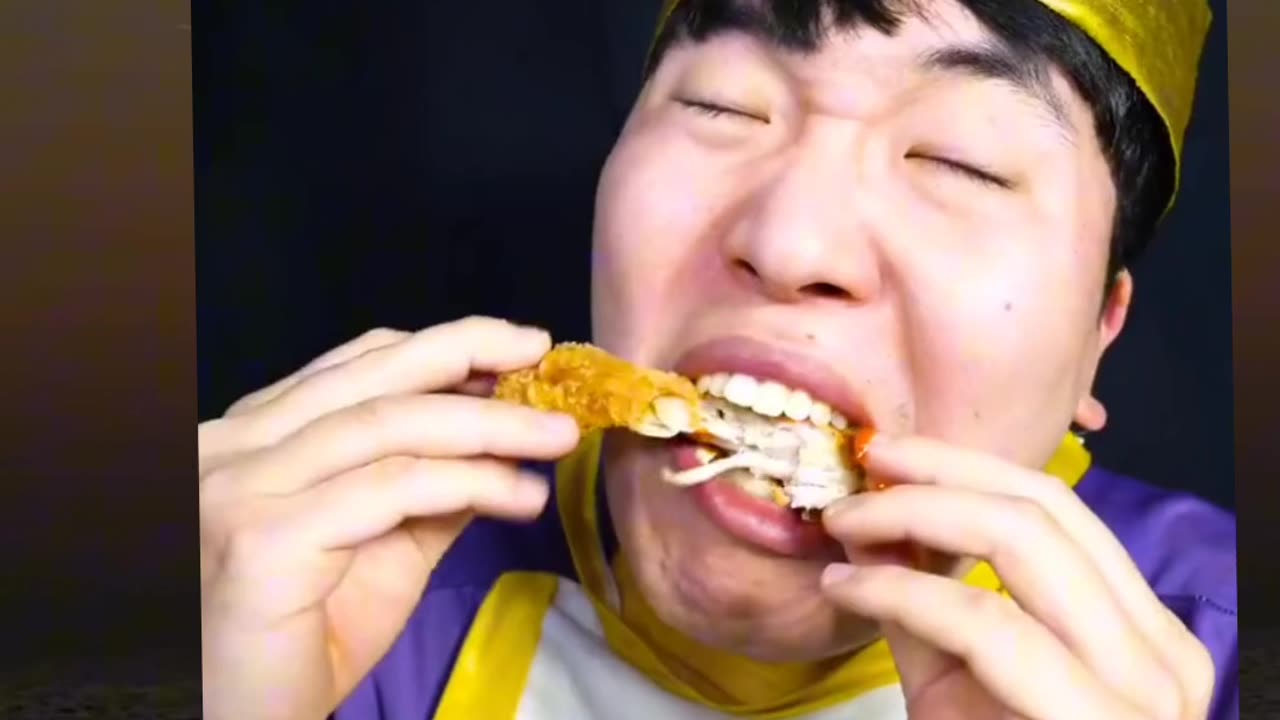 eating Show ( Mukbang ) funny and happy