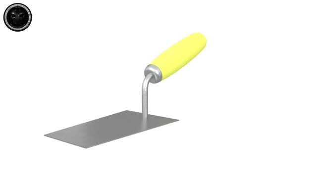 Bucket Trowel v1 004 3D Model Showcase