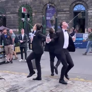 Got to get real comfortable with your bros for rehearsal