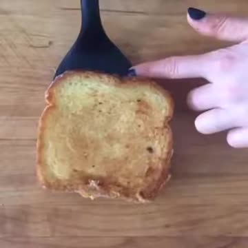 Egg In The Hole Grilled Cheese