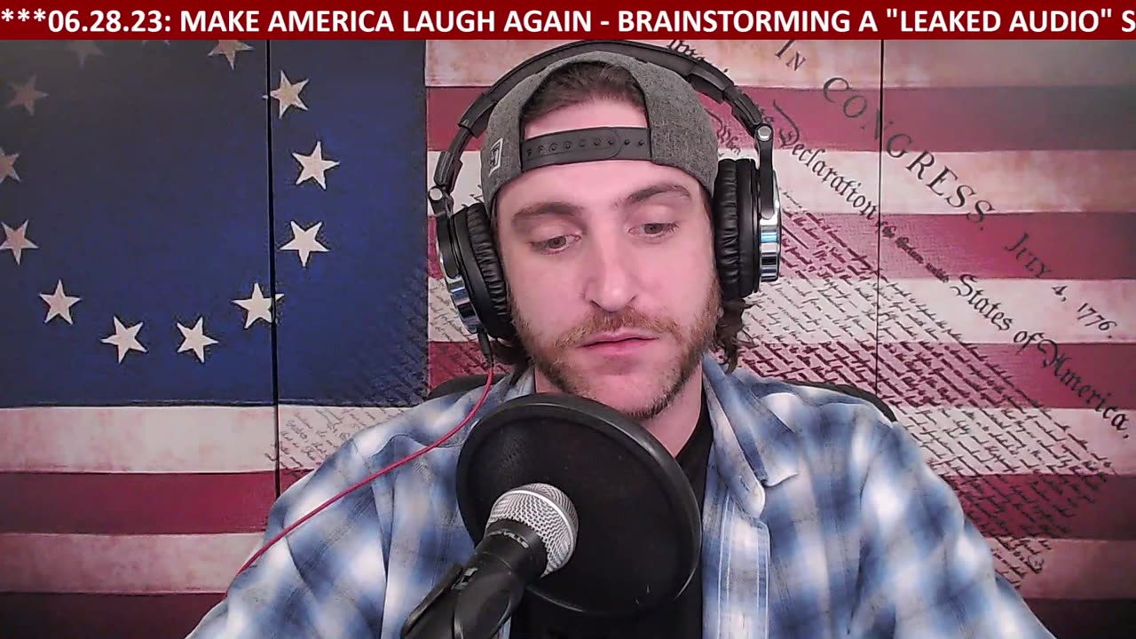 MAKE AMERICA LAUGH AGAIN - THE AUDIO LEAK HEARD ROUND THE WORLD!