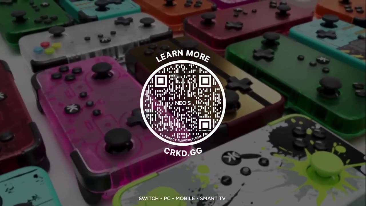 CRKD - Official NEO S Wireless Collectible Controller Announcement Trailer