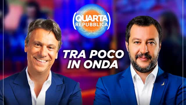🔴 Matteo Salvini a Quarta Repubblica (Rete 4, 01/03/2021).