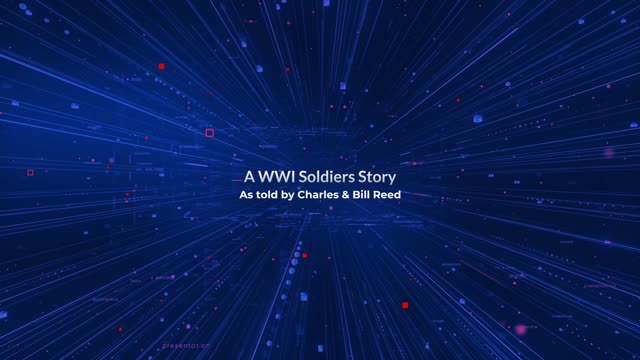 Jonathan Gregory Reed - A WWI Soldiers Story