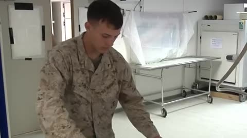 Taking care of fallen Marines