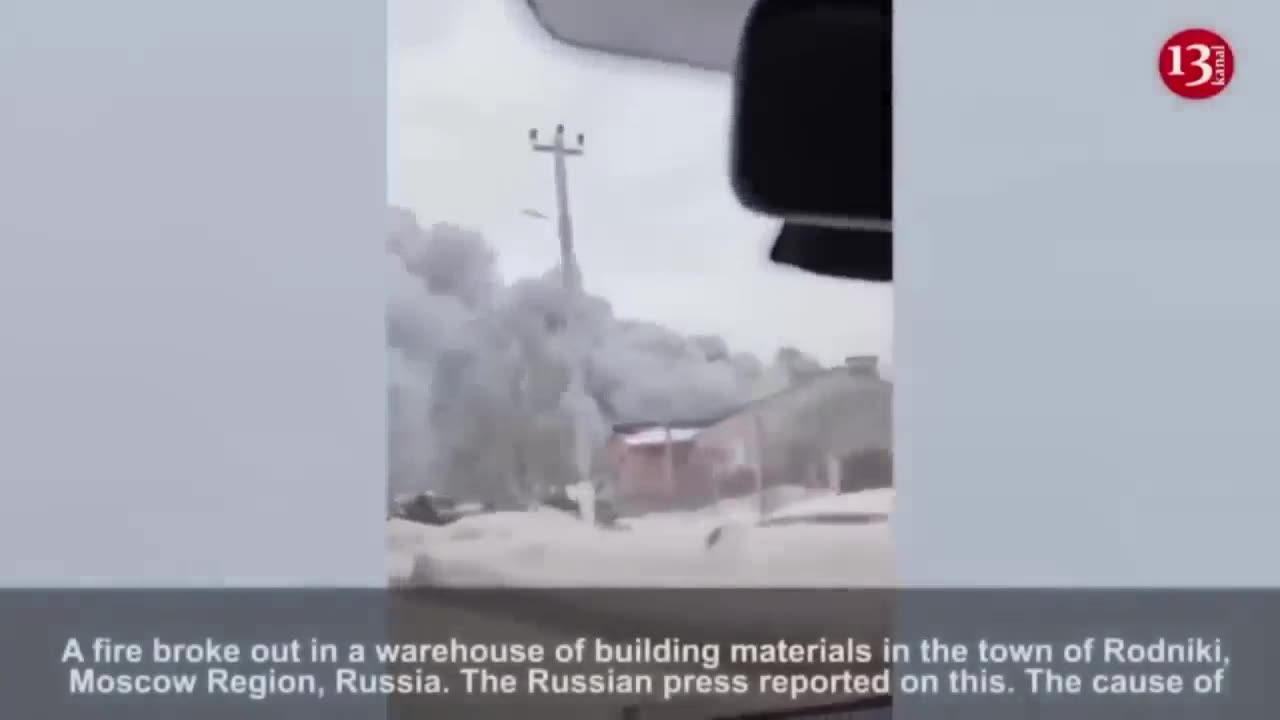 Secret drone attacking refinery in Russian Ryazan, there is not much information about this UAV