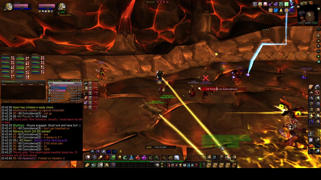 Turtle Wow - MM Onyxia raid - 21 July - paladin POV
