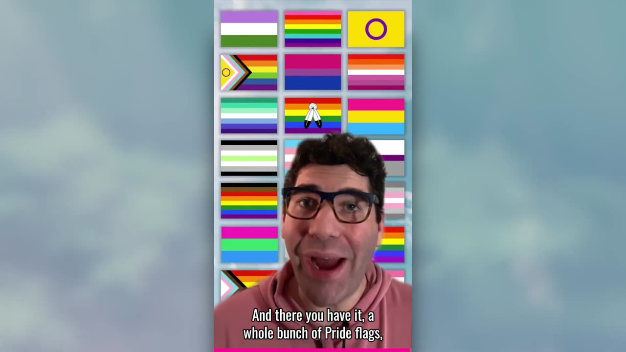 22 tipi di bandiere dell'orgoglio LGBTQ🏳️🌈 che probabilmente dovreste conoscerne il significato DOCUMENTARIO le bandiere dei sodomiti LGBTQ non sono bandiere statali e possono essere deturpate e bruciate senza commettere un reato