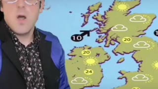 Crazy weather man