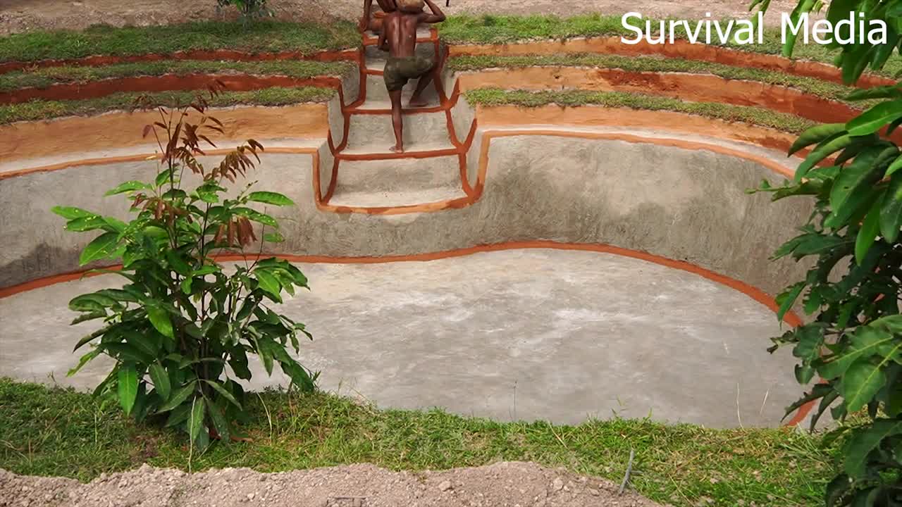 Primitive Skill to BUILD A SWIMMING POOL