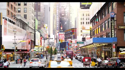 Times Square in New York City