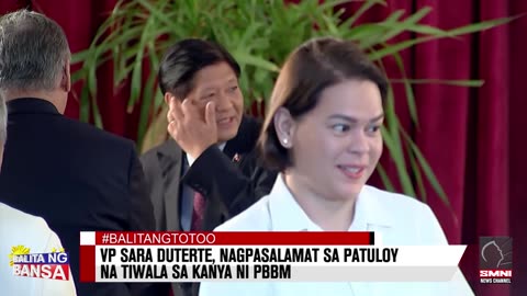 VP Sara Duterte, nagpasalamat sa patuloy na tiwala sa kanya ni PBBM