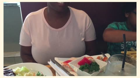 Blasian Babies Family Lunch With GrandMaMa At Zen Sushi + Robata Grill Boca Raton, FL