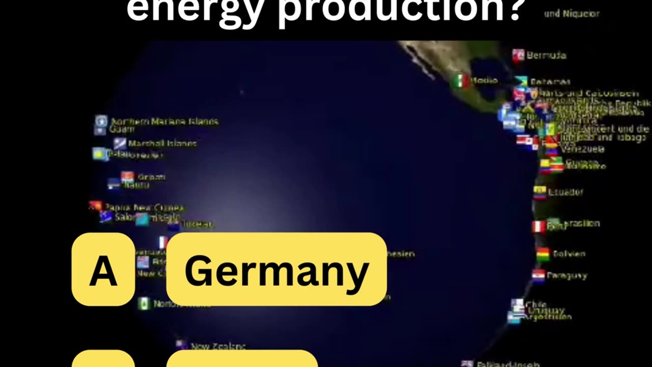 Which country is the biggest contributor to global wind energy production?