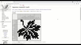 Nonograms - Leaf 4