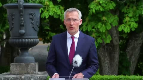 NATO Secretary General with the Prime Minister of Sweden Magdalena Andersson, 13 JUN 2022