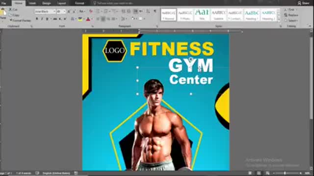 Gym Flyer Design