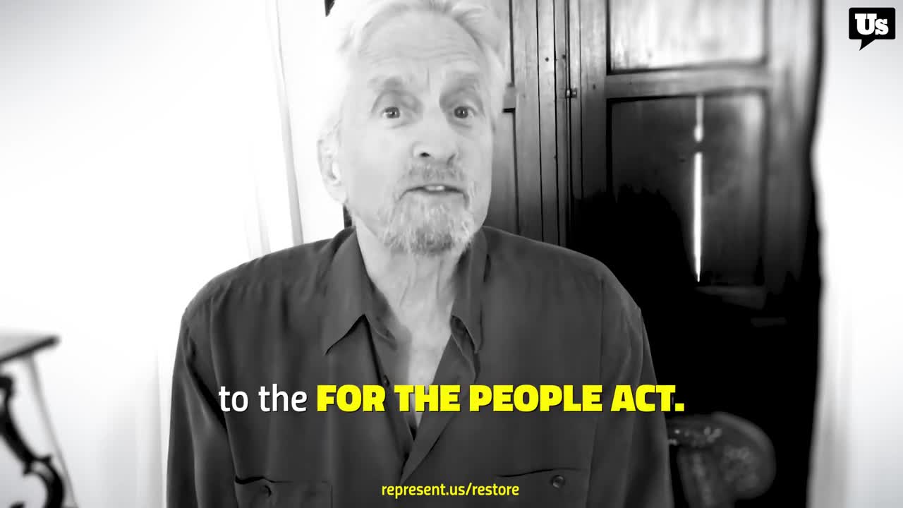 Michael Douglas on how to fix our broken politics