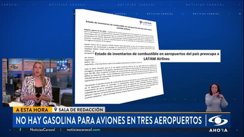 No hay combustible para aviones en tres aeropuertos de Colombia