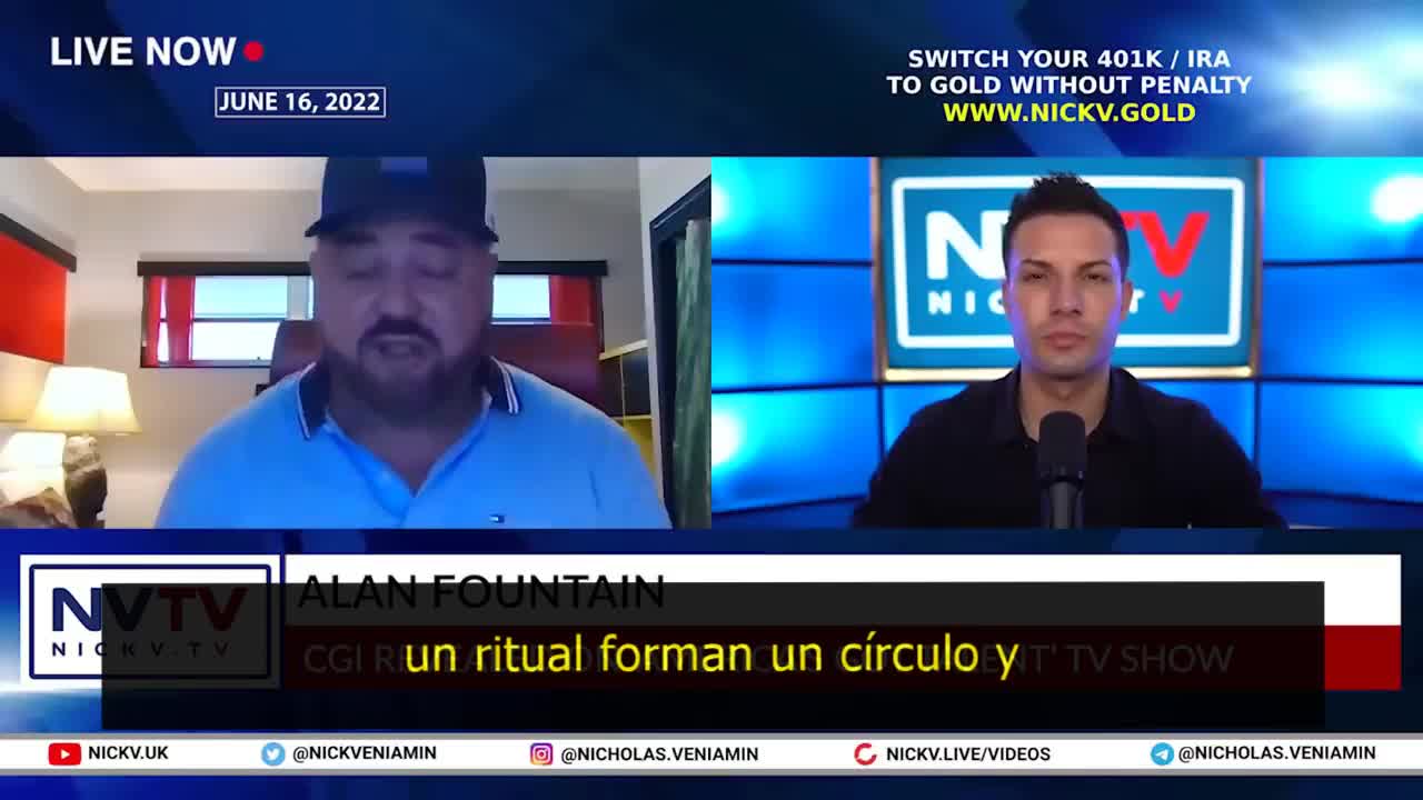 Alan Fountain Says CGI Revealed On 'America's Got Talent' Television Show with Nicholas Veniamin