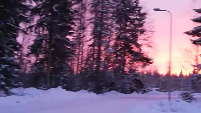 beautiful evening sky