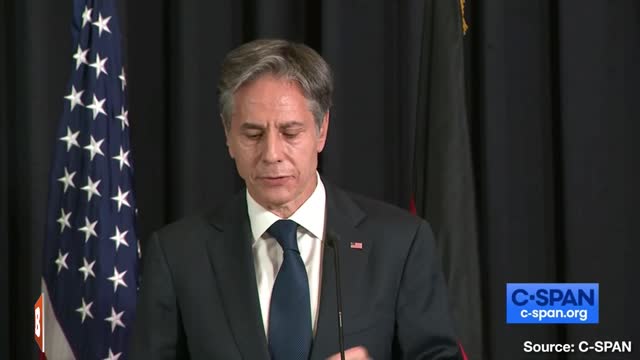 Sec. Blinken Says Taliban "Not Permitting" Charter Flights to Leave Afghanistan