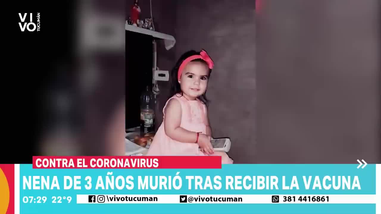 Casos raro por la vacuna. Rare cases they say of vaccine injury