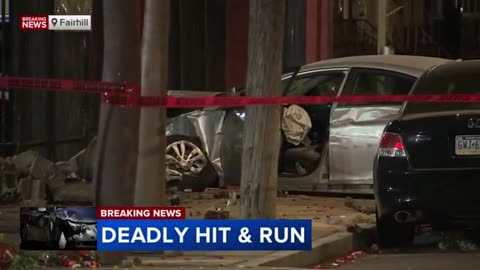 Hit-and-run crash leaves woman dead in Philadelphia; suspects sought