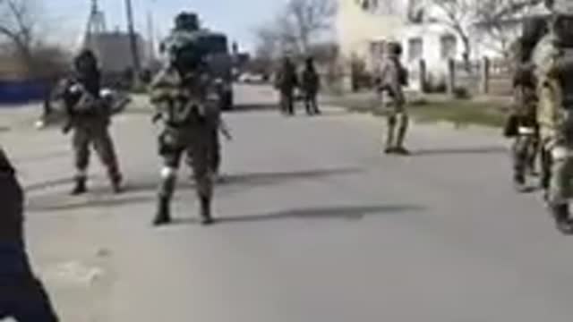 In Bilozerka in the Kherson region, people do not let invaders into the city