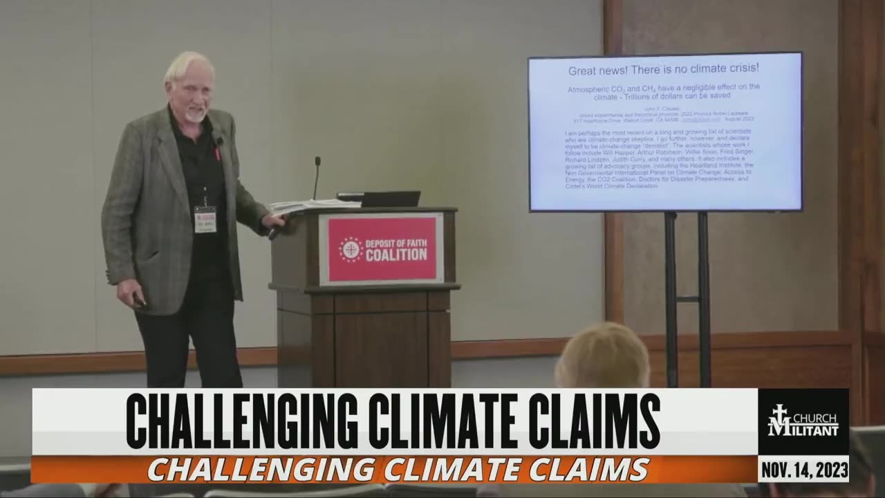 Nobel Laureate In Physics, Scientist Dr. John Clauser: There's 'No Climate Crisis'