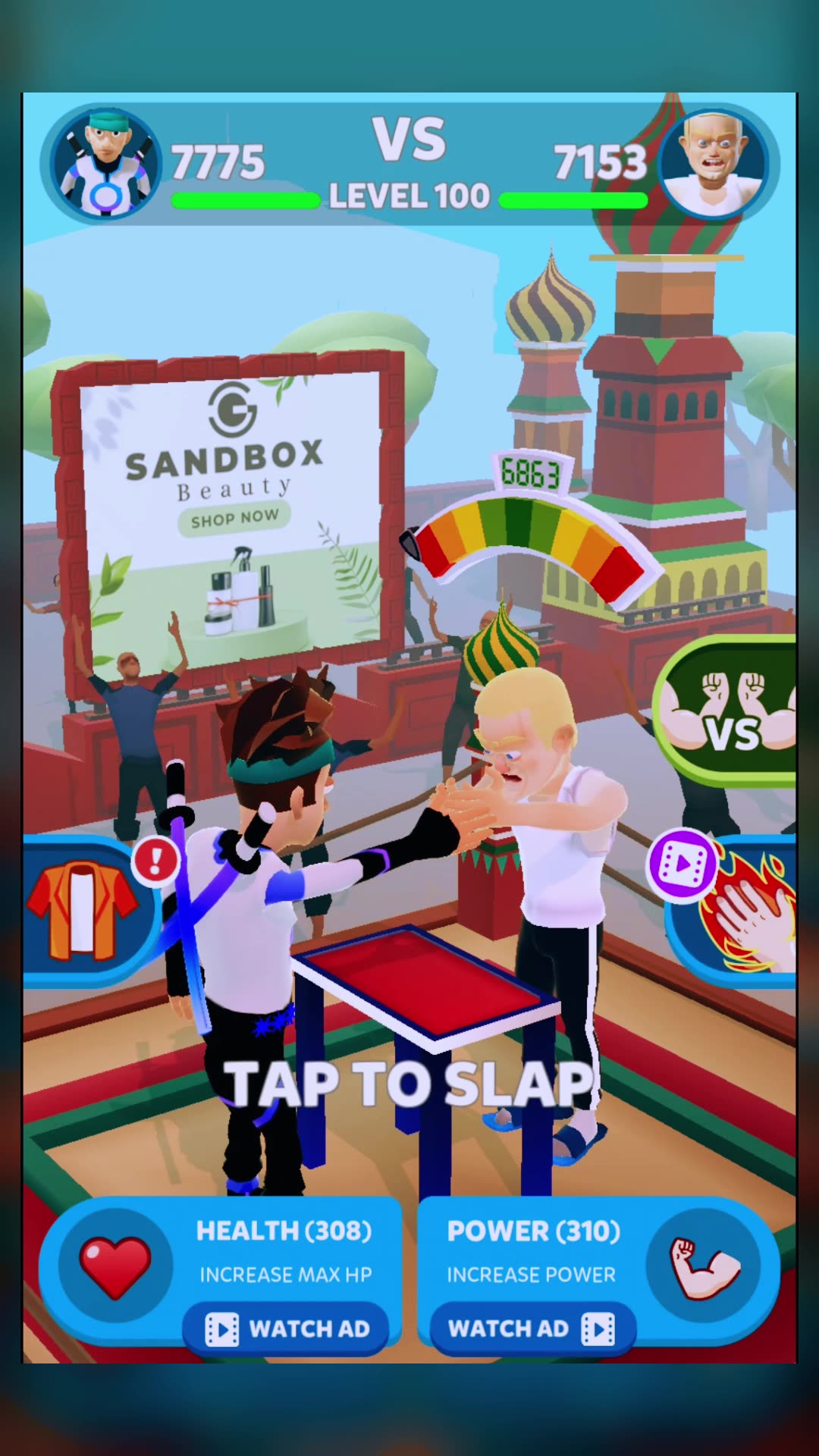 SLAP KING - NÍVEL 100