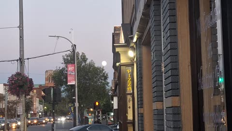 The moon looking so big