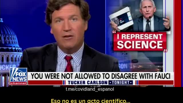 Tucker: Fauci se retira como un héroe