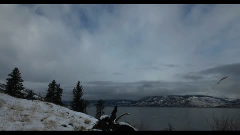Snow mountains with relaxing Musick.