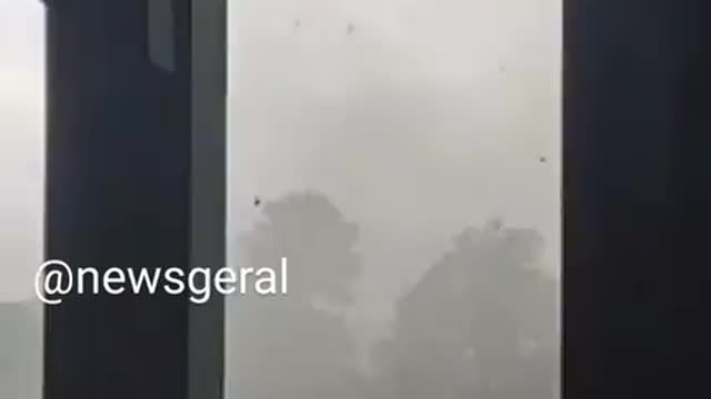 Ground Tornado in Annapolis, Maryland USA