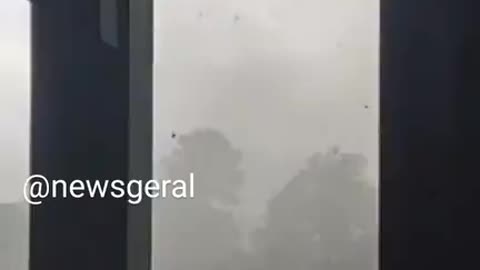 Ground Tornado in Annapolis, Maryland USA