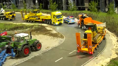 MEGA RC TRUCK COLLECTION!! GREAT RC MODEL TRUCKS, RC SH-OW TRUCKS, RC FIRE TRUCKS
