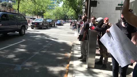 Portland police put Antifa in check