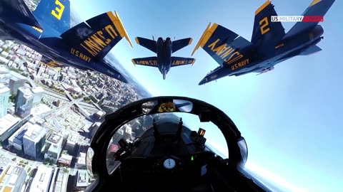 This Blue Angels Cockpit Video is Terrifying and Amazing