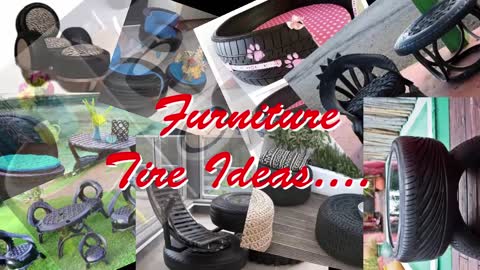 creative idea from old tires