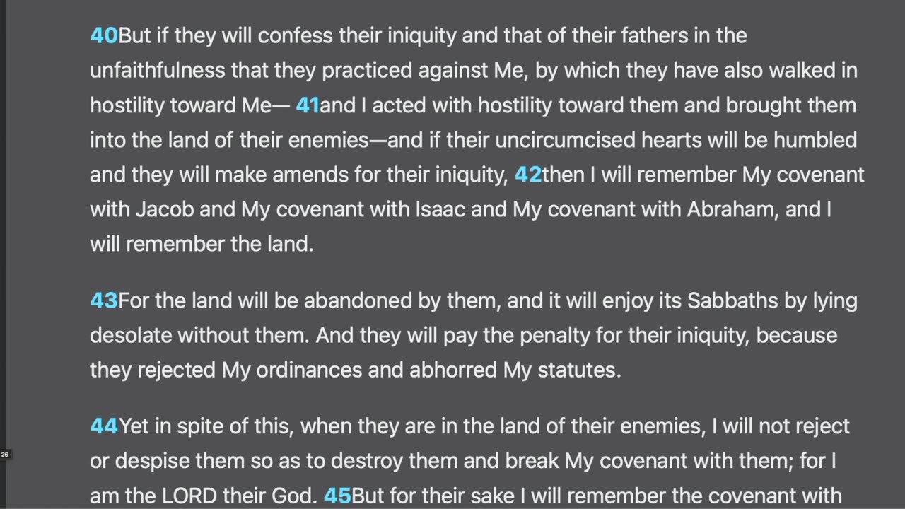 Leviticus 26