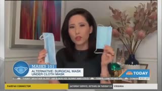 NBC Shows How They Want Children To Be Wearing Masks: "Not A Lot Of Air Is Getting In"