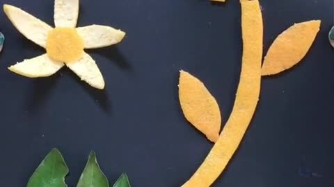 Can orange peel be made by hand? It's too awesome