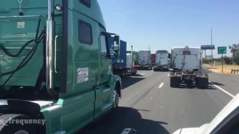 CALIFORNIA Truckers are making a stand