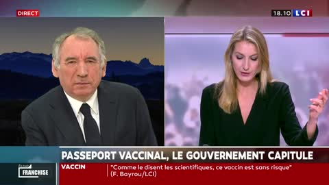 François Bayrou et le passeport vaccinal