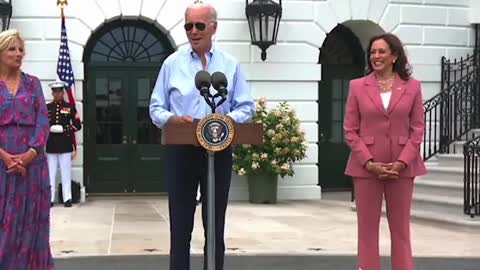BIDEN: "Every time I hear 'Hail to the Chief,' I wonder, where the hell is he?"