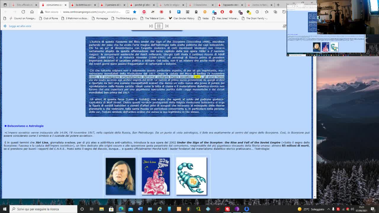 la dottrina comunista e il pensiero di Marx